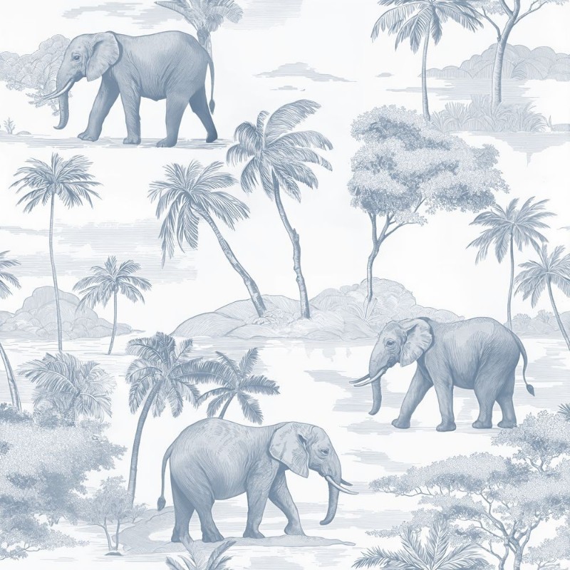 Bild på Jungle Walk Blue - 1077801-02